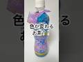ドンキで見つけた色が変わるお茶♡︎本当に変わるか検証します！#ドンキホーテ#ドリンク#飲みもの#お茶