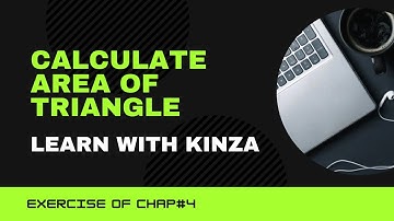 Calculate Area of Triangle|program#3 from exercise of Chap#4|C++ Coding #areaoftriangle #new #virals