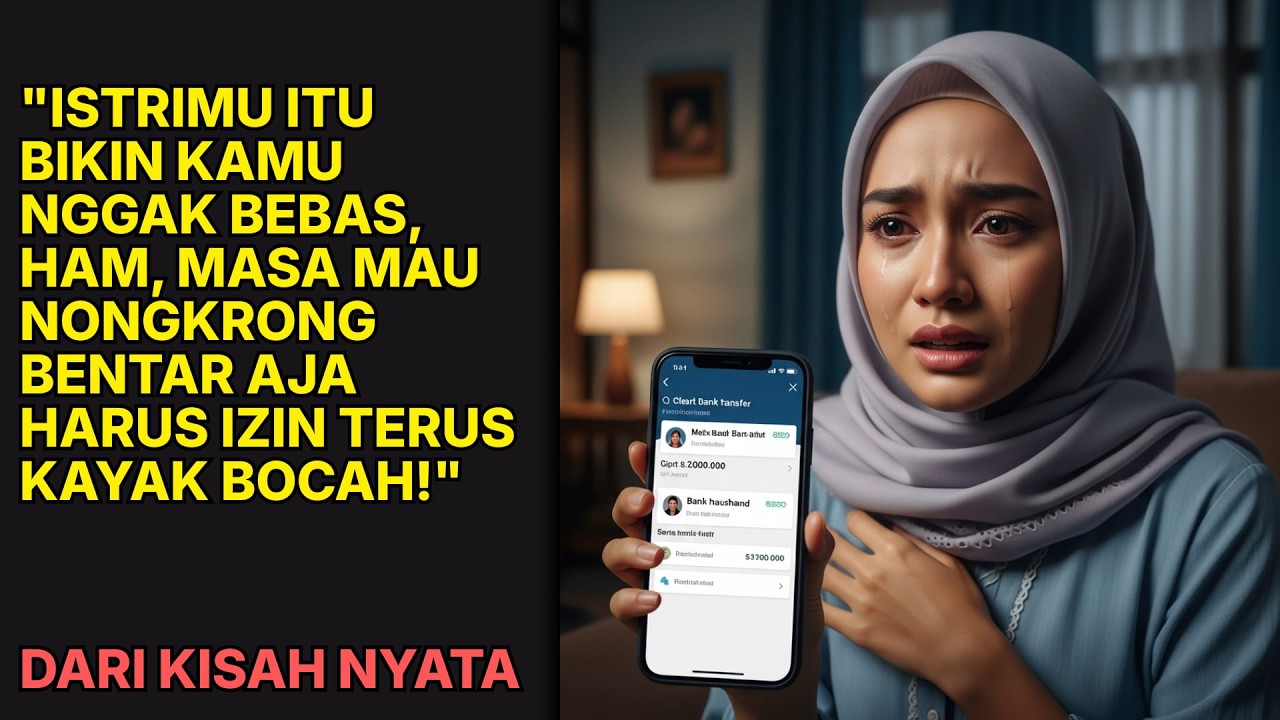 Geng Nongkrong Suamiku Sengaja Jauhkan Dia Dariku, Mereka TERBUNGKAM Saat Bukti Transfer TERLIHAT!