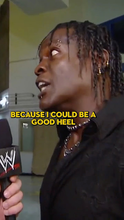 R-Truth Wants To Turn Heel Again 👀
