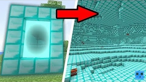 Mini world|Cách làm cánh cổng đến thế giới kim cương trong Mini world