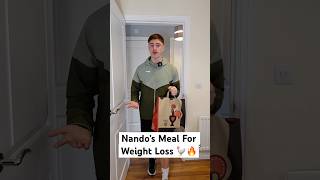 Nando’s Weight Loss Meal 🐓🔥#diet #highprotein #healthyrecipes #weightloss #fitness #calories #gym