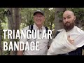 Triangular bandages  outdoor skills  osmetv