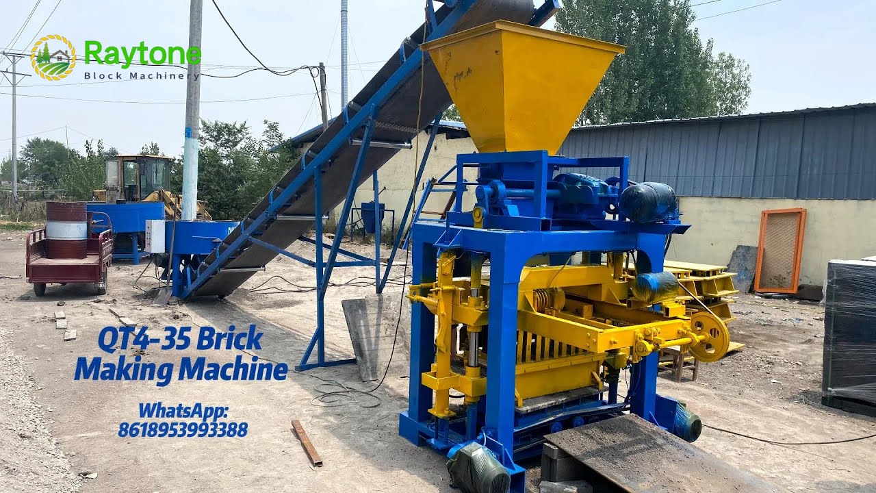 Why QT4-35 Brick Making Machine is Perfect for Your Brick-Making Needs?