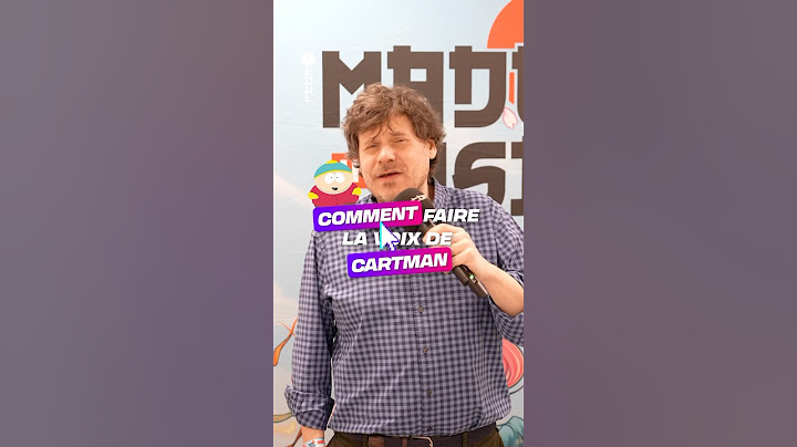 La VF de Cartman, nous a expliqué comment faire la voix du personnage culte de #SouthPark ! 🎤😅