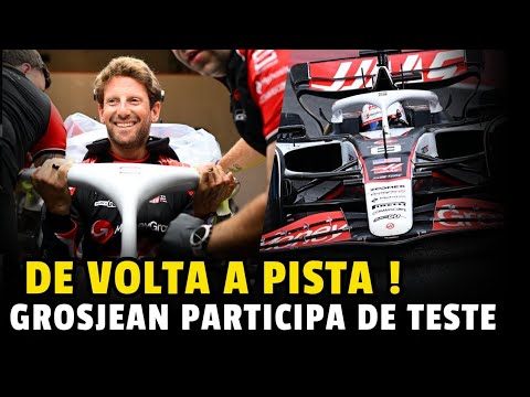 Grosjean De Volta A Pista! Piloto Faz Teste Com A Haas Em Mugello | Formula 1