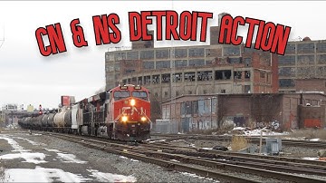 CN & NS Detroit Action
