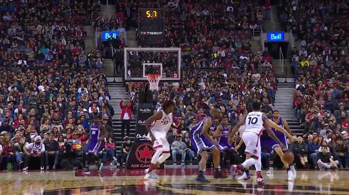 Cory Joseph Rattles in the Buzzer Beating Three-Po...