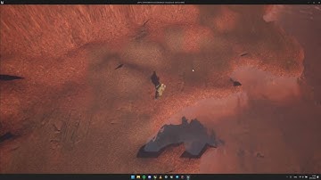Procedural terrain by Gaea. Unreal engine 5 procedural master material.