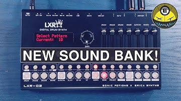 Drum Elixir - Erica Synths LXR-02 Sound Bank!