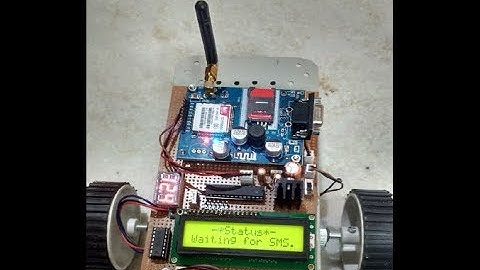 GSM Controlled Robot