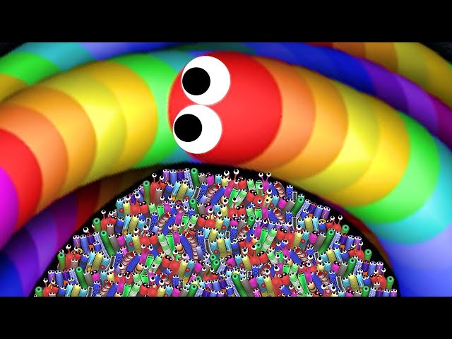 Slither.io A.I. 200,000+ Score Epic Slitherio Gameplay 