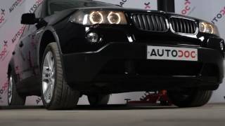 Údržba BMW X3 E83 - video tutoriál