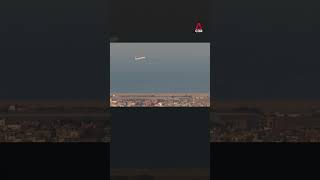 Middle East Airlines plane takes off amid smoke, explosions in Beirut