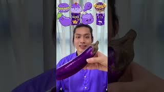 Random Purple Food MUKBANGππππ¦#shorts #mukbang #asmr #viral #funny #memes