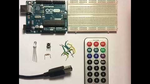 Arduino Projects: Using IR Remote to Switch RGB LED
