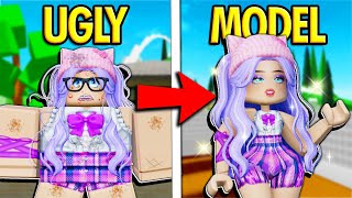 UGLY to MODEL.. (Roblox Brookhaven RP)