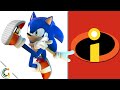 [3D Animation] The Incredibles but everybody is Sonic | SDR - GraphicationMaker