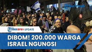 Israel Mencekam Dihantam 3 Drone Hizbullah, 200.000 Warga Ngungsi ke Utara seusai Sirine Berbunyi