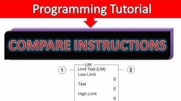 PLC Programming : Compare Instructions : Limit Test LIM {hindi हिंदी}