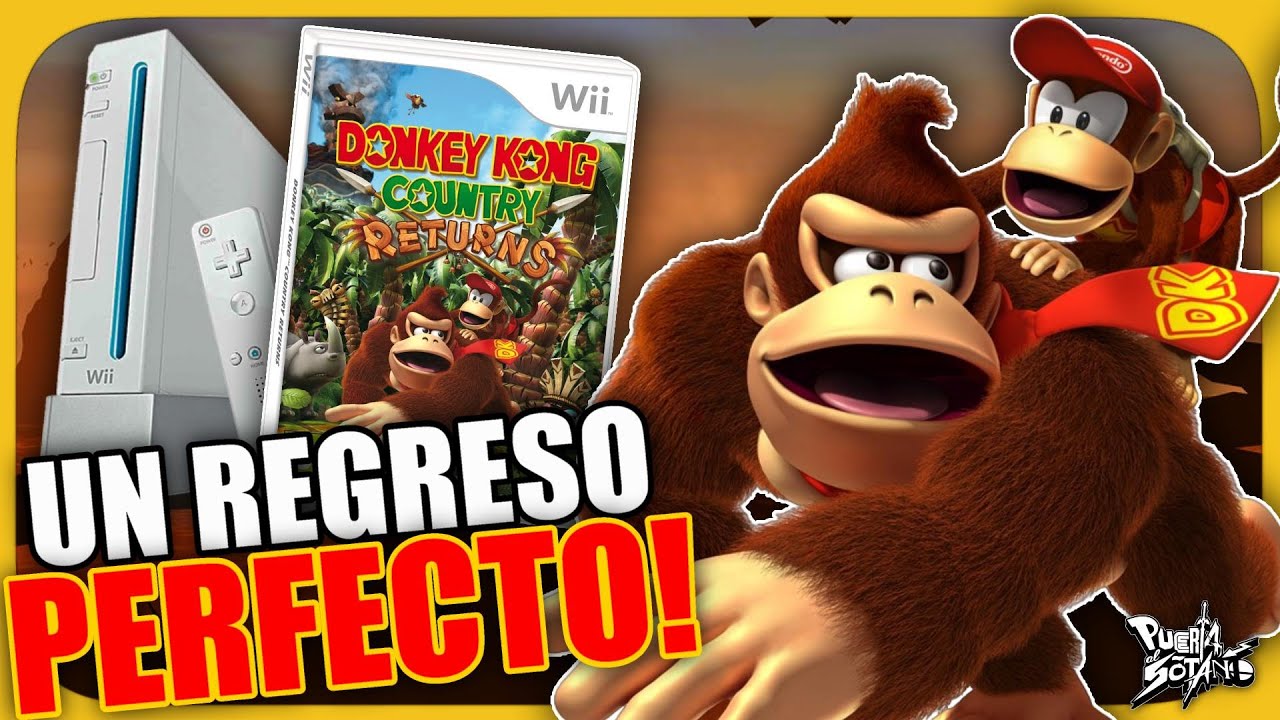 Donkey Kong Country Returns fue un REGRESO PERFECTO! Se merece MUCHO MÁS RECONOCIMIENTO!