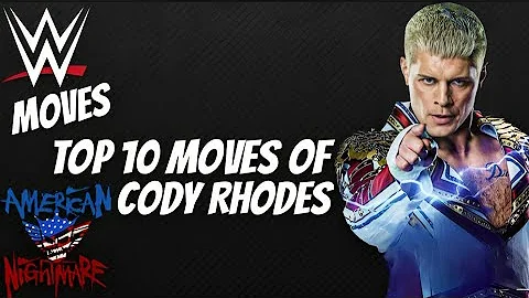Cody Rhodes Top 10 Moves