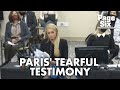 Paris hilton cries while testifying about abuse at provo canyon school  page six celebrity news