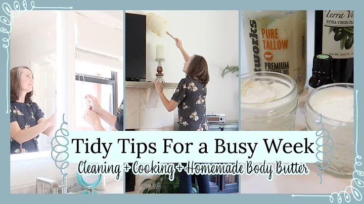 Busy Week Clean With Me  | Tidy Home Tips | Whole ...