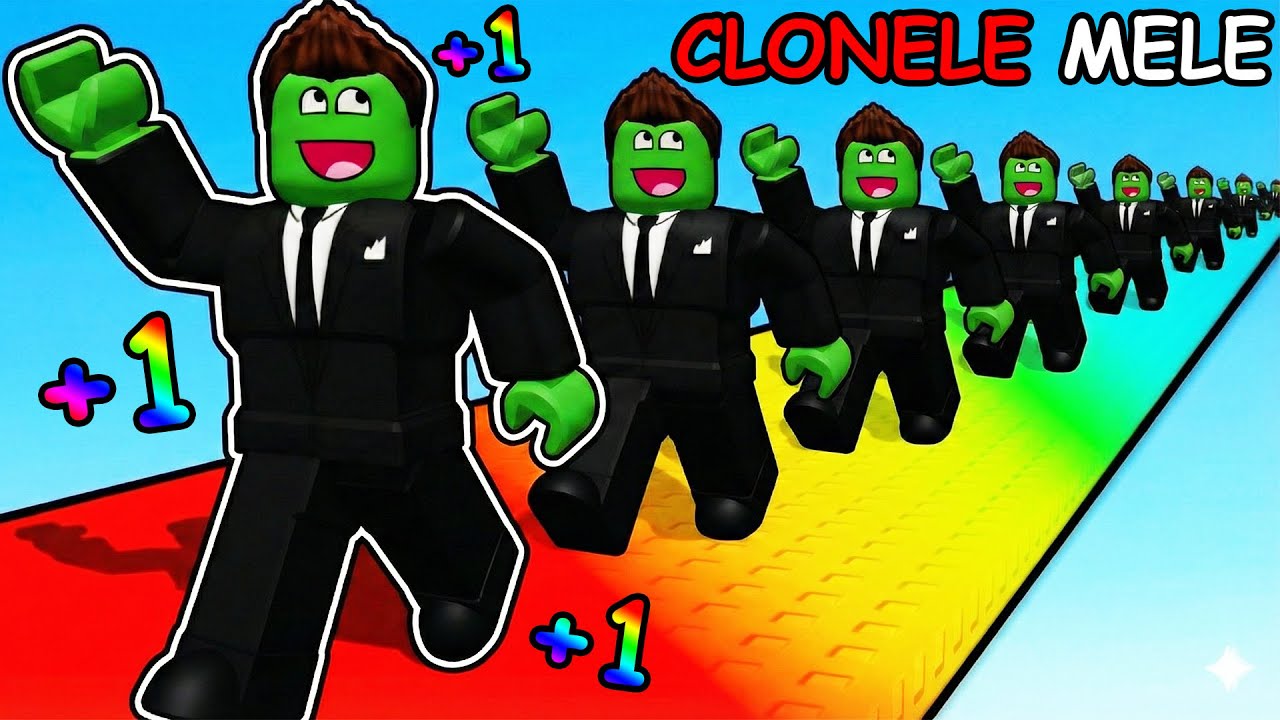 Roblox, dar la FIECARE Pas +1 CLONA…