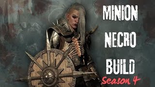 NECROMANCER MINION BUILD ! Season 4 | UNLOCK World Tier 3 Cathedral of Light Dungeon !