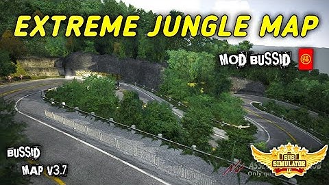 EXTREME ROAD MAP MOD For Bus simulator Indonesia ✅ // BUSSID mapmod V3.7 #extrememap #bussidmapmod