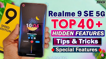 Realme 9 SE Tips and Tricks | Realme 9 SE Best 40+ Hidden Features Settings | Realme 9 SE Features