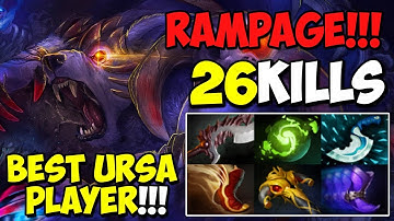[Meracle] The Best Ursa Player  9Min = Blink Dagger 26Kills Please Don
