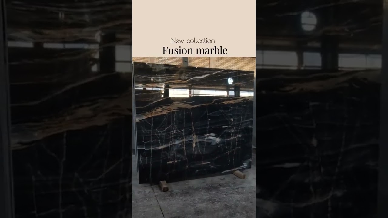 Fusion marble slab stone