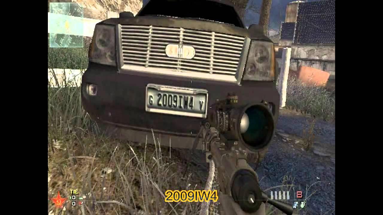 Secret messages and funny stuff MW2 - Voltar