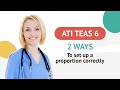 TEAS | HESI | Kaplan Nursing Math Tutorial Proportions with Brandon Craft