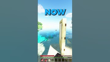 Minecraft BETA vs NOW