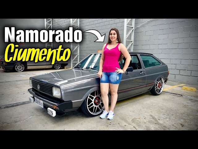 World Version Custom: Carro do Internauta - Gol Quadrado Rebaixado + Rodas  aro 17