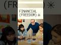 Financial Freedom Formula #FinancialFreedom #MoneyStrategy #WealthGoals #SmartInvesting #Freedom