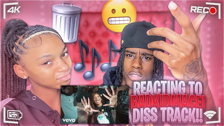 REACTING TO BADKIDMACEI "COPY THAT" DISS TRACK