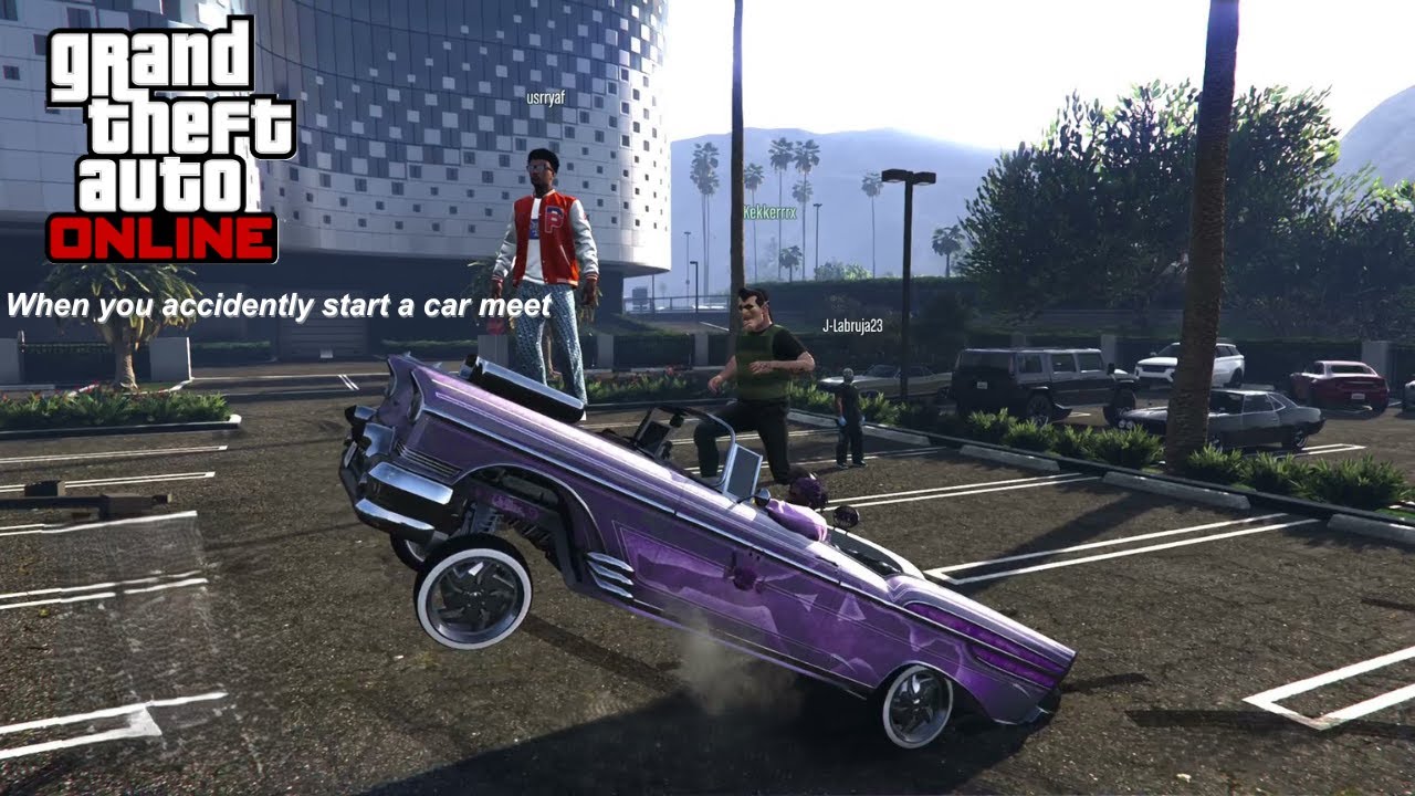 When you Accidently start a car meet