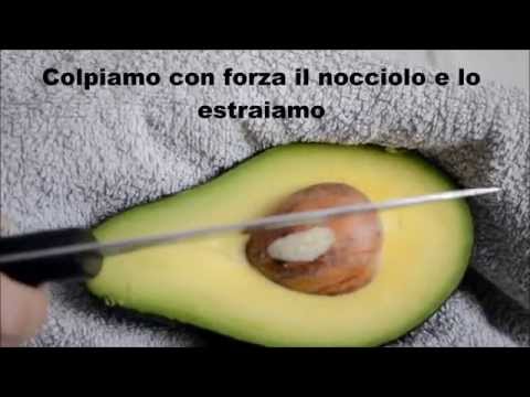 Video: Come Intagliare Un Avocado
