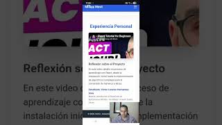 Introducción al desarrollo de aplicaciones moviles "Explorando React o IONIC" Victor Lorenzo