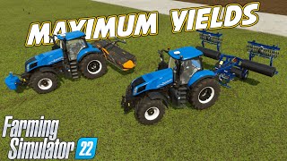 FS22 How To Maximize Grass Yield | Farming Simulator 22