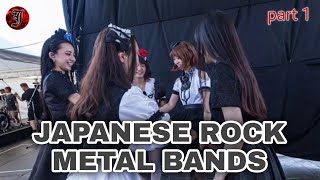 JAPANESE ROCK METAL BANDS - part 1