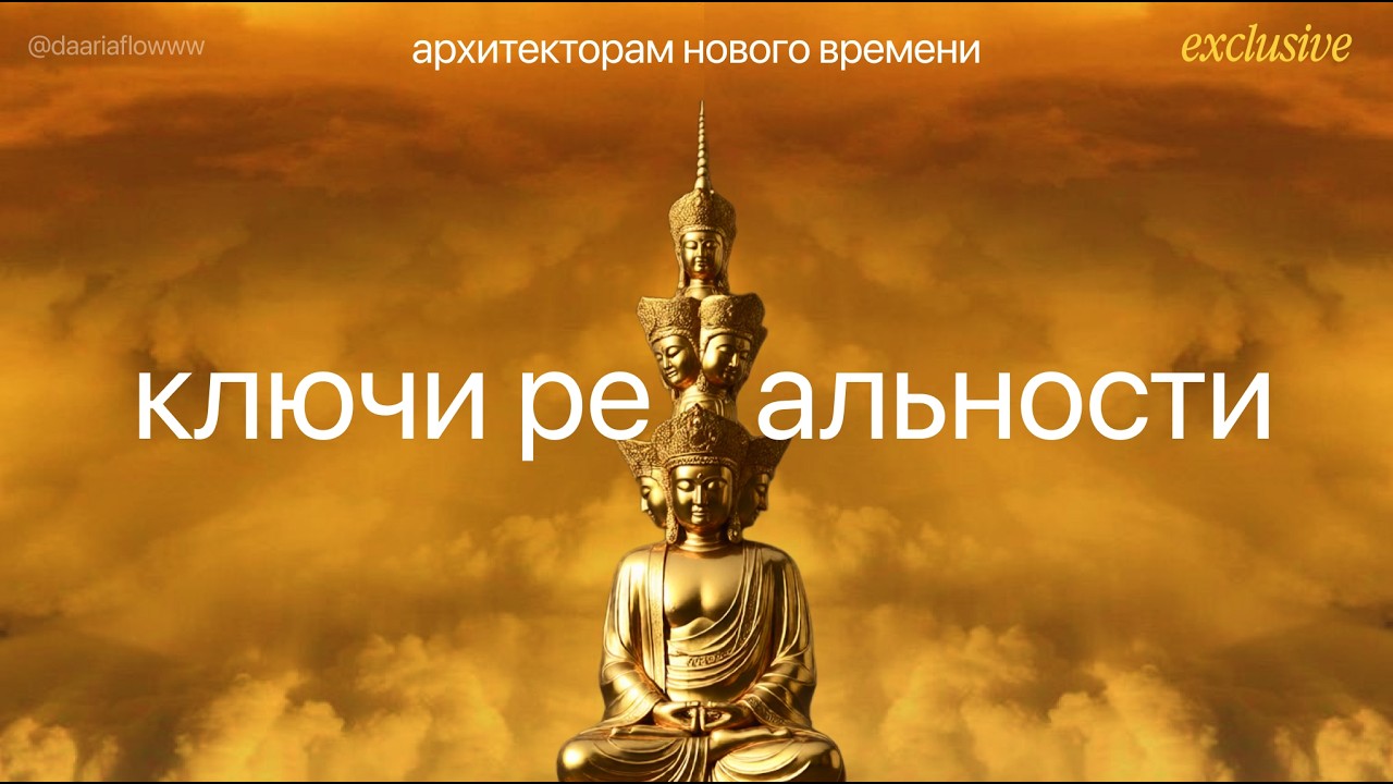 КАК МЫ СОЗДАЕМ СВОЮ РЕАЛЬНОСТЬ? ✦ Ключи к активации своего Источника