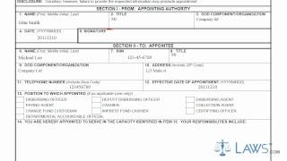 Learn How to Fill the DD Form 577 Appointment Termination Record