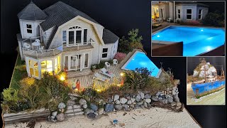 Beautiful Beach House Modelling Diorama Apocalypse Ghost Ship scale 1:35 / 1:200