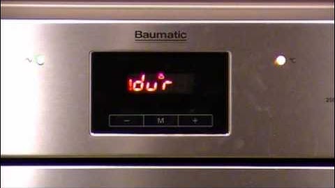 Auto Cooking Function - Duration (3 Button Timer)