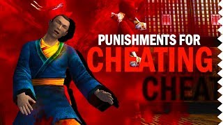10 Video Game Punishments & Consequences For Cheating!
